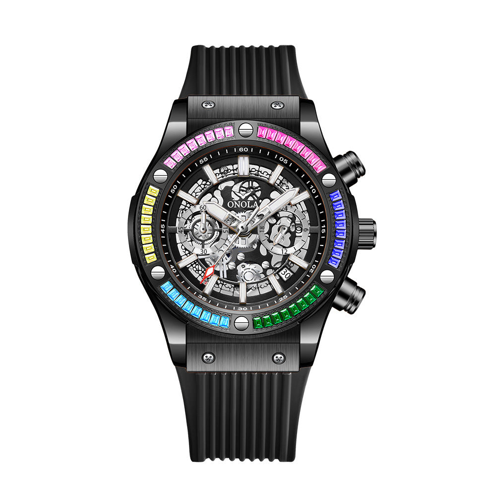 Men's Fashionable  Waterproof  Quartz Watch
