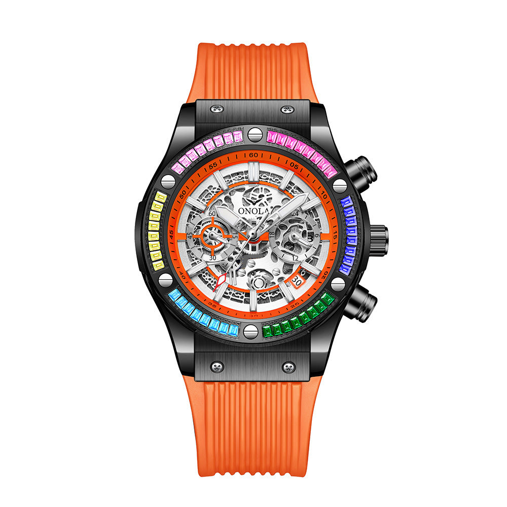 Men's Fashionable  Waterproof  Quartz Watch