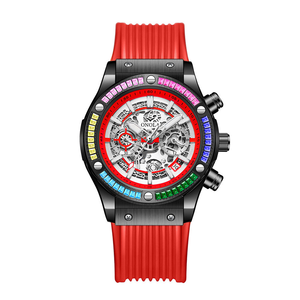 Men's Fashionable  Waterproof  Quartz Watch