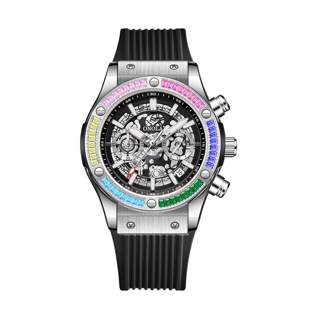 Men's Fashionable  Waterproof  Quartz Watch