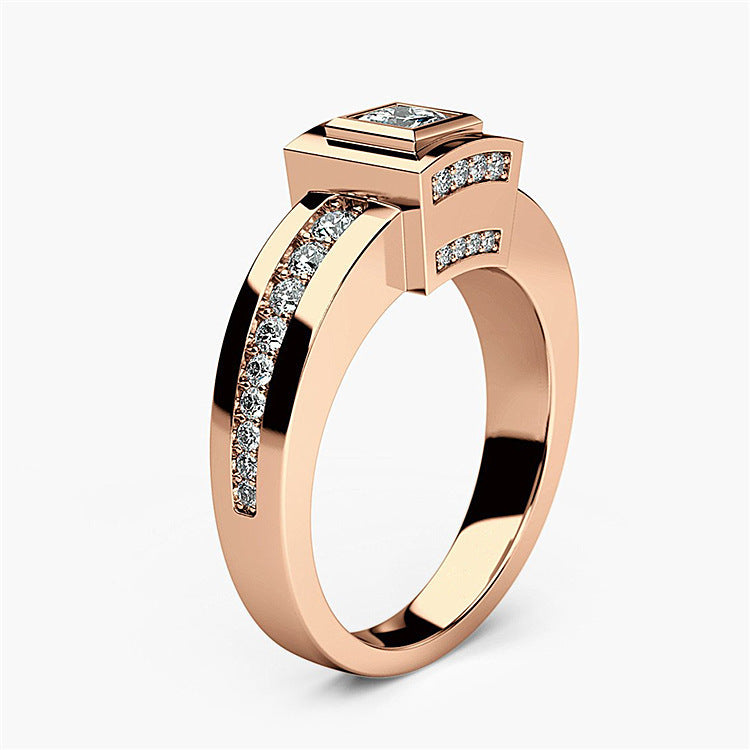 Geometric Square Ring