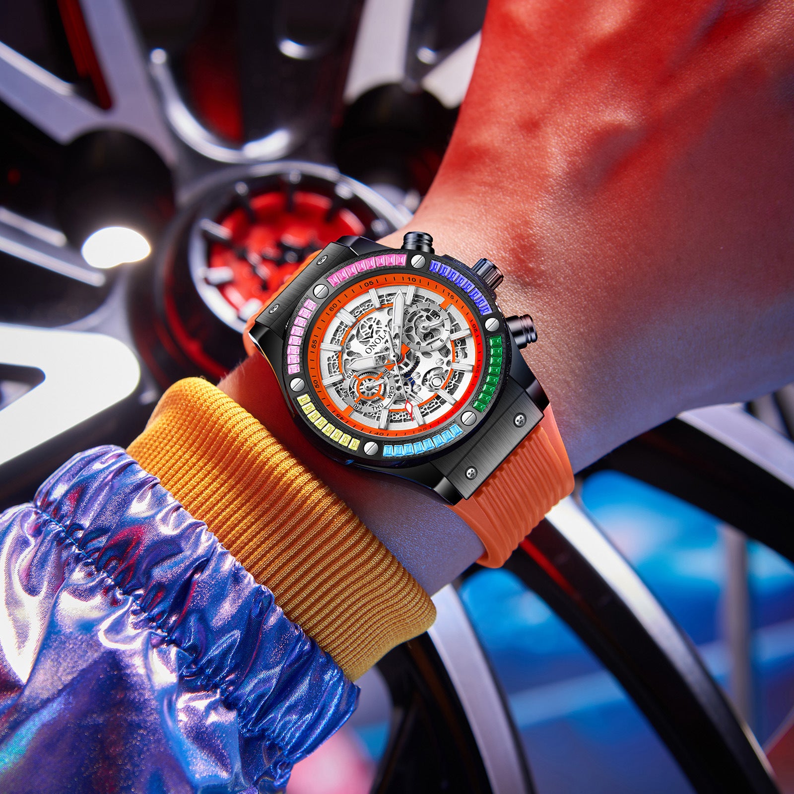 Men's Fashionable  Waterproof  Quartz Watch