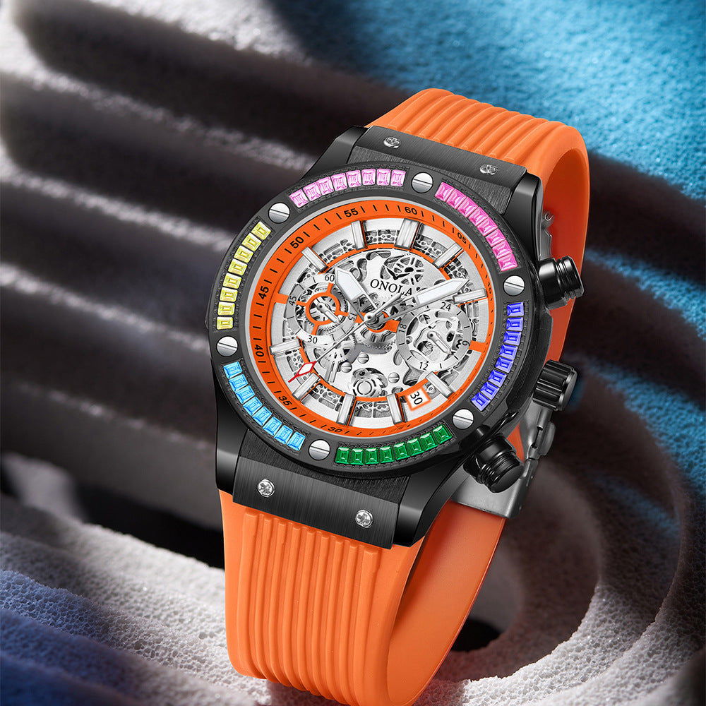 Men's Fashionable  Waterproof  Quartz Watch