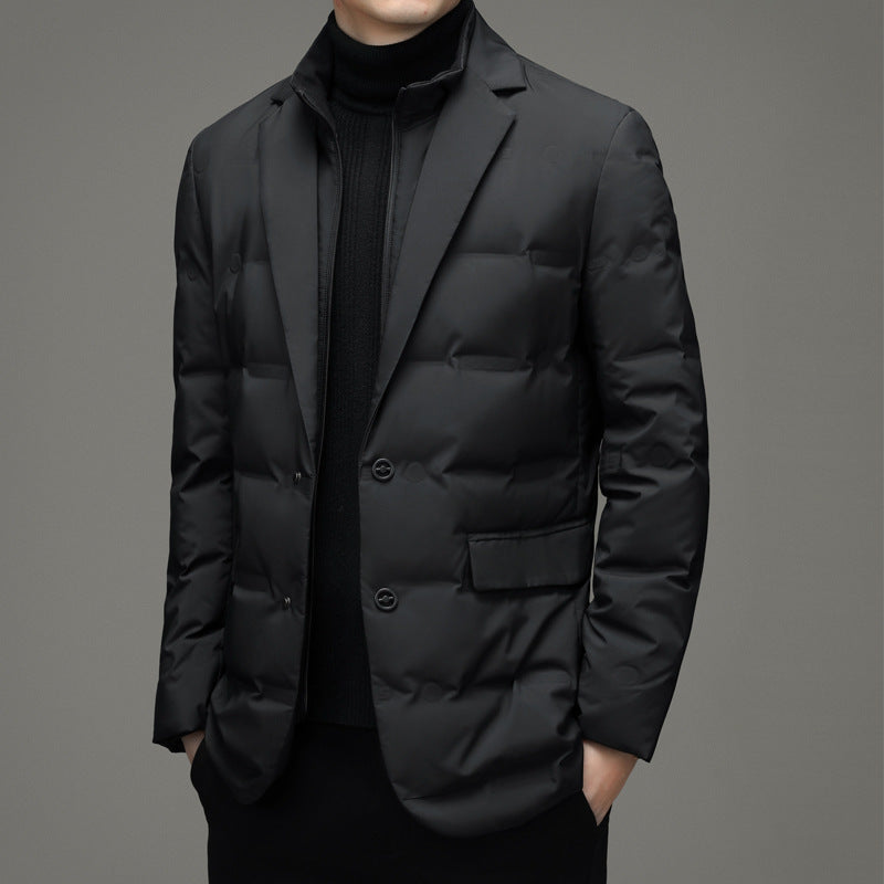 Down Jacket Coat Suit Scarf Collar