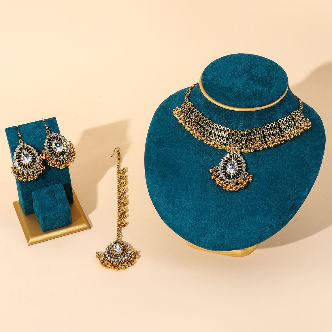 Pendant Tassel Three-piece Fashion Retro