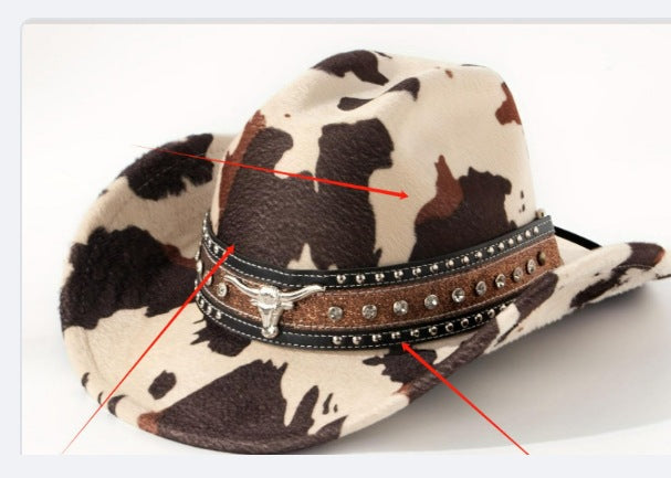 Curved Edge Western Cowboy
