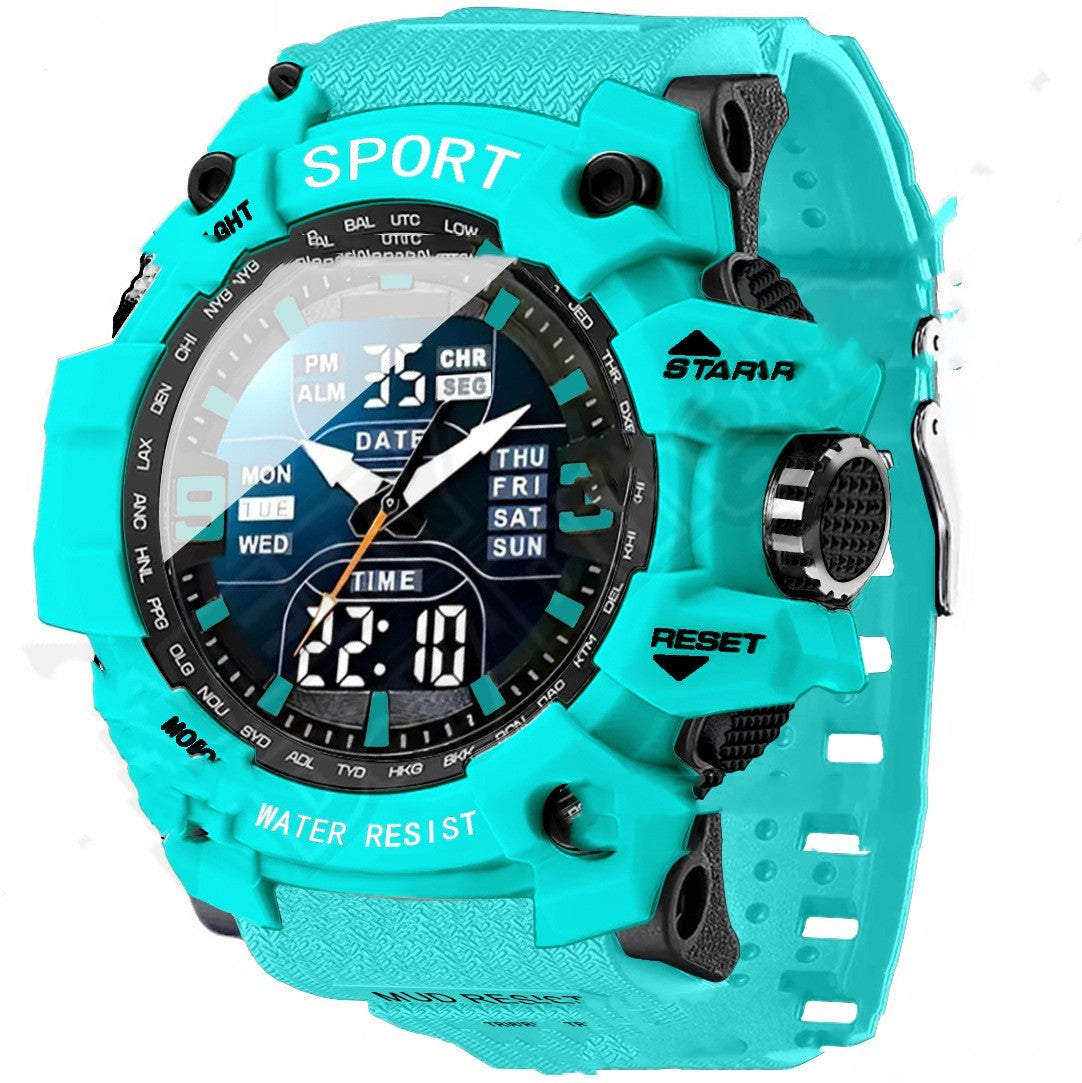 Stylish Black Technology Sports Electronic Watch