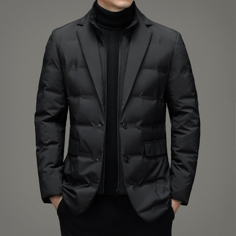 Down Jacket Coat Suit Scarf Collar