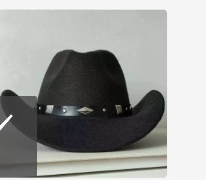 Curved Edge Western Cowboy