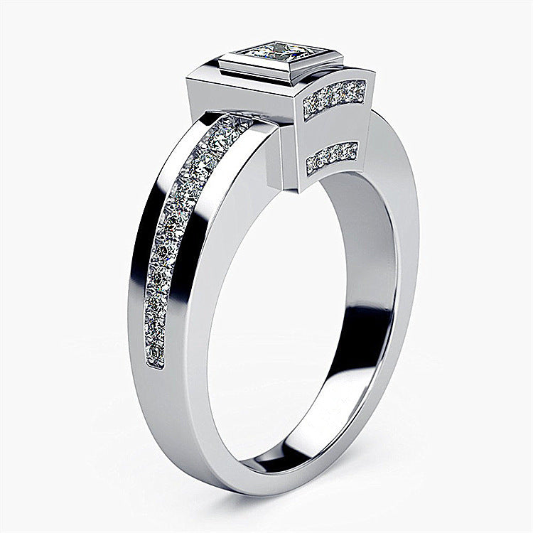 Geometric Square Ring