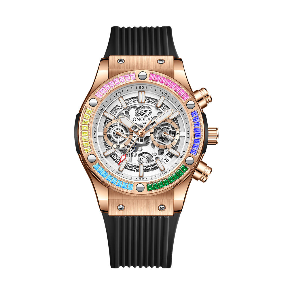 Men's Fashionable  Waterproof  Quartz Watch